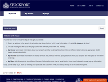 Tablet Screenshot of maps.stockport.gov.uk